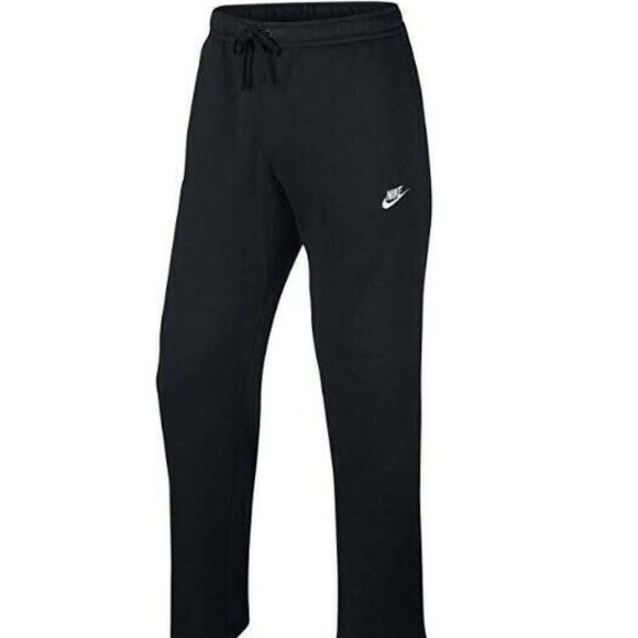 nike open hem club pants